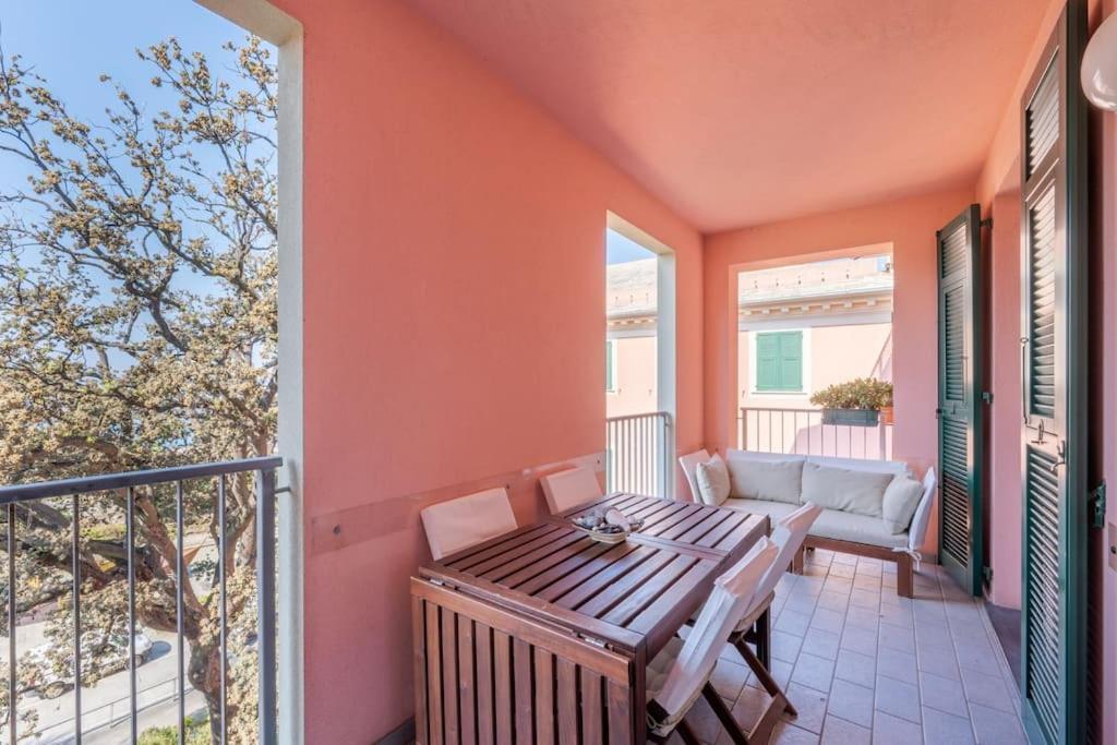 Seaview Cavi B. 100Mt Dal Mare Lejlighed Lavagna Eksteriør billede